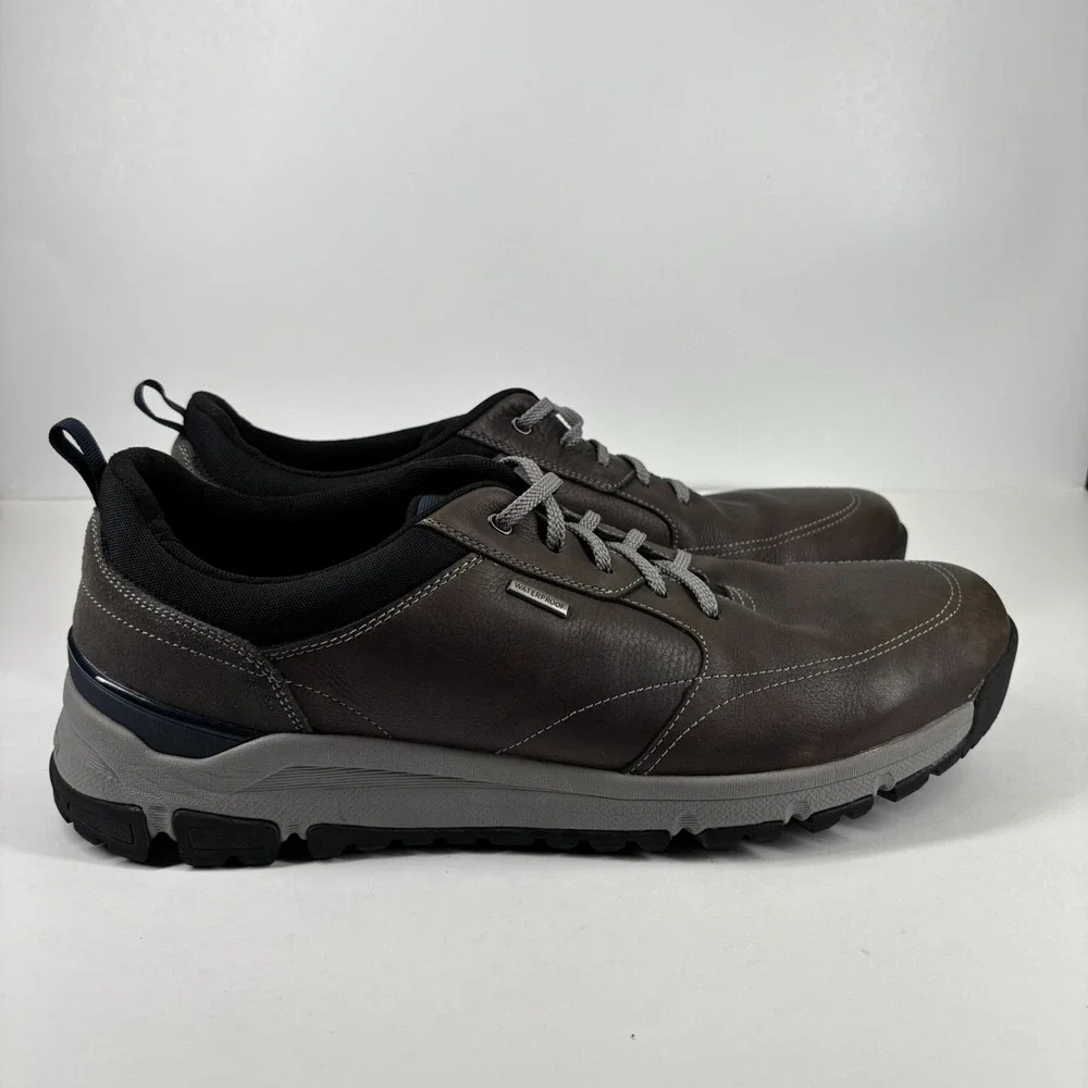 Dunham Glastonbury UBal II Men's US 16 Steel Grey Waterproof Walking Shoe CI6240